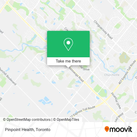 Pinpoint Health map