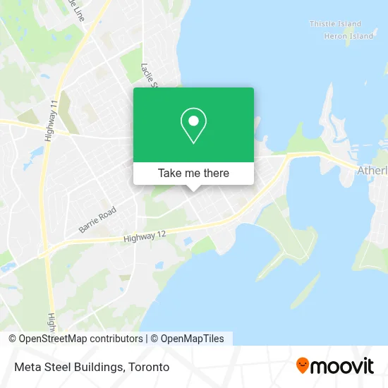 Meta Steel Buildings map