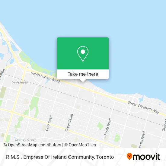 R.M.S . Empress Of Ireland Community map