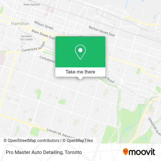 Pro Master Auto Detailing plan