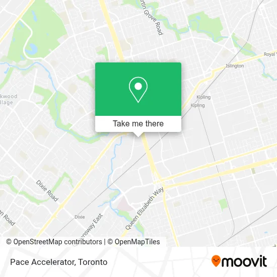 Pace Accelerator map