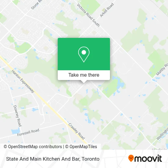 State And Main Kitchen And Bar map