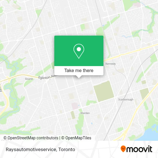 Raysautomotiveservice map