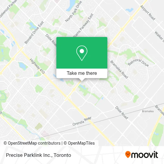 Precise Parklink Inc. map