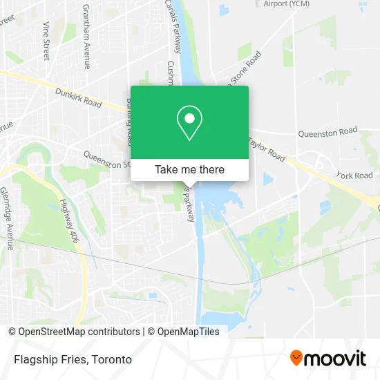 Flagship Fries map