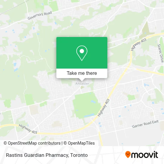 Rastins Guardian Pharmacy map