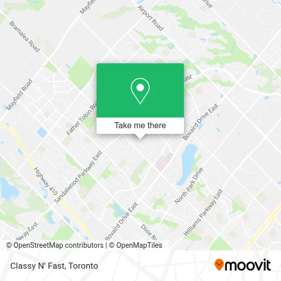 Classy N' Fast map