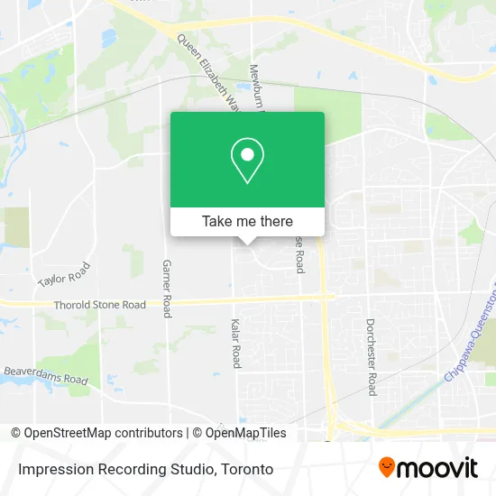 Impression Recording Studio map