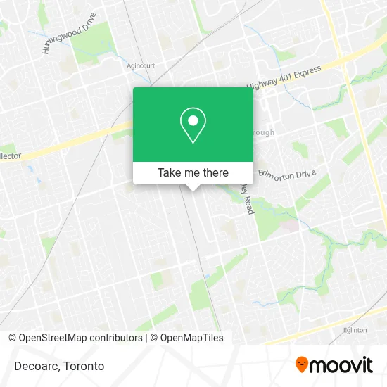 Decoarc map