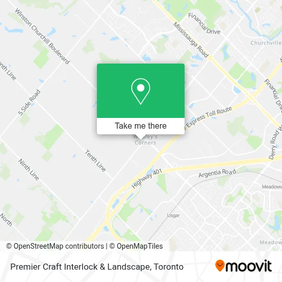 Premier Craft Interlock & Landscape map