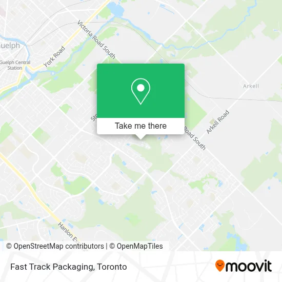Fast Track Packaging map