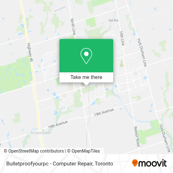 Bulletproofyourpc - Computer Repair map