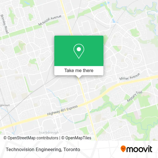 Technovision Engineering map