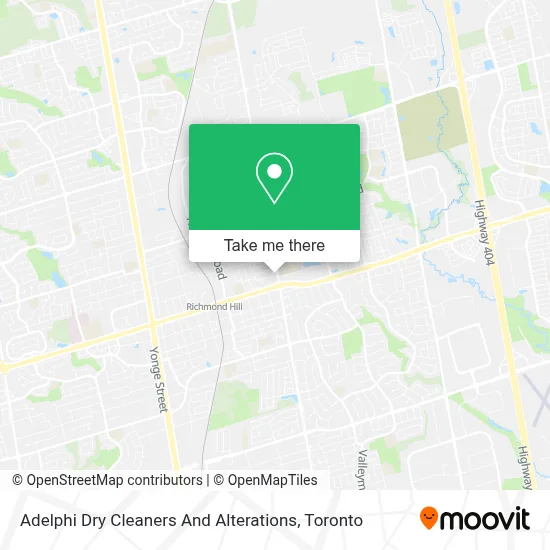 Adelphi Dry Cleaners And Alterations map