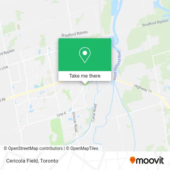 Cericola Field map