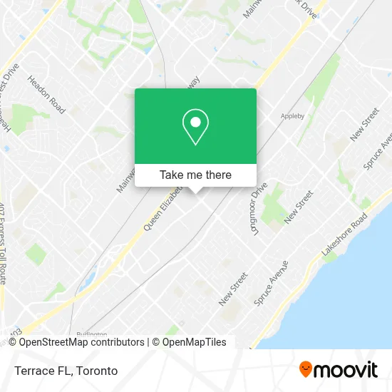 Terrace FL map