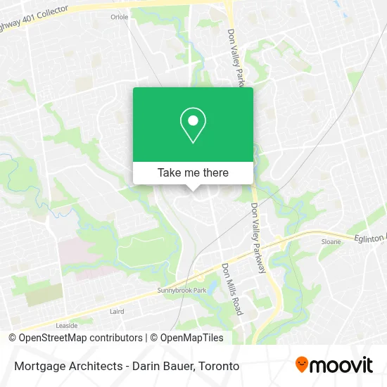 Mortgage Architects - Darin Bauer map