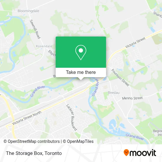 The Storage Box map