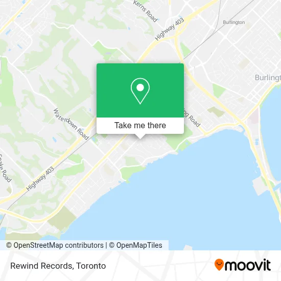 Rewind Records map