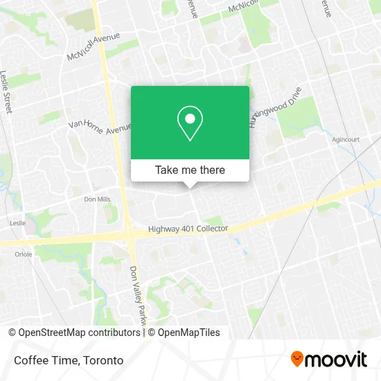 Coffee Time map