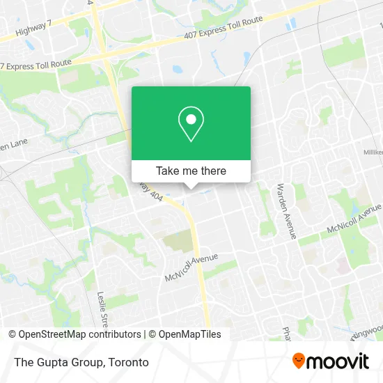 The Gupta Group map