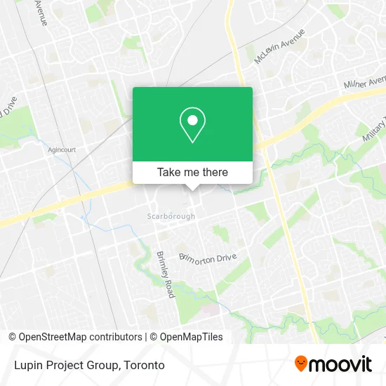 Lupin Project Group map