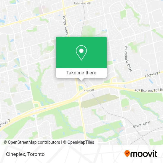 Cineplex map