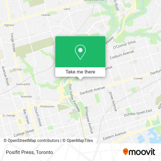 Poslfit Press map