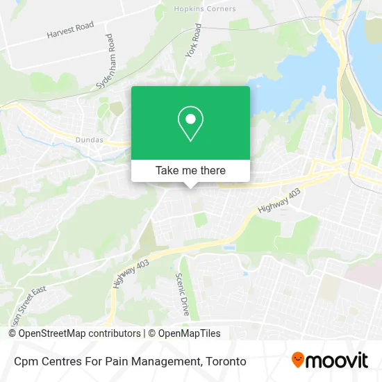 Cpm Centres For Pain Management map