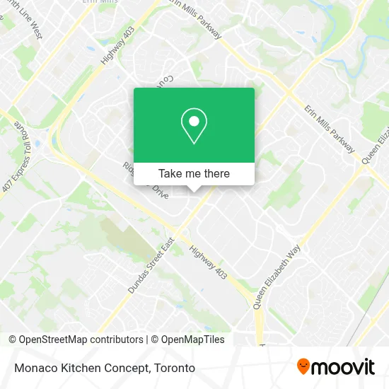 Monaco Kitchen Concept map