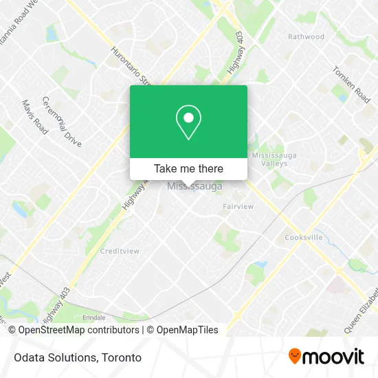 Odata Solutions map