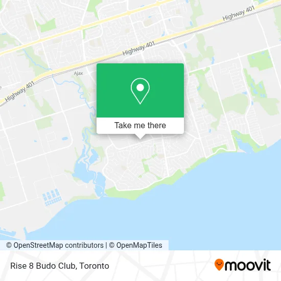 Rise 8 Budo Club map