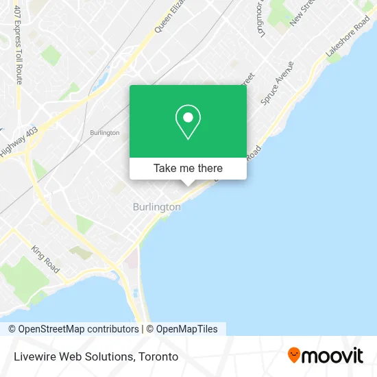 Livewire Web Solutions map