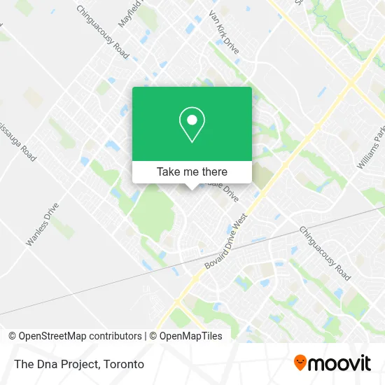 The Dna Project map