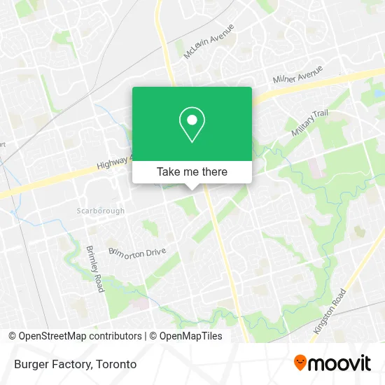 Burger Factory map