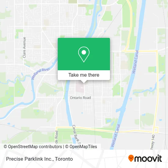Precise Parklink Inc. map