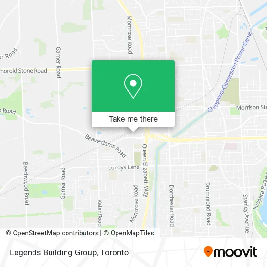 Legends Building Group map