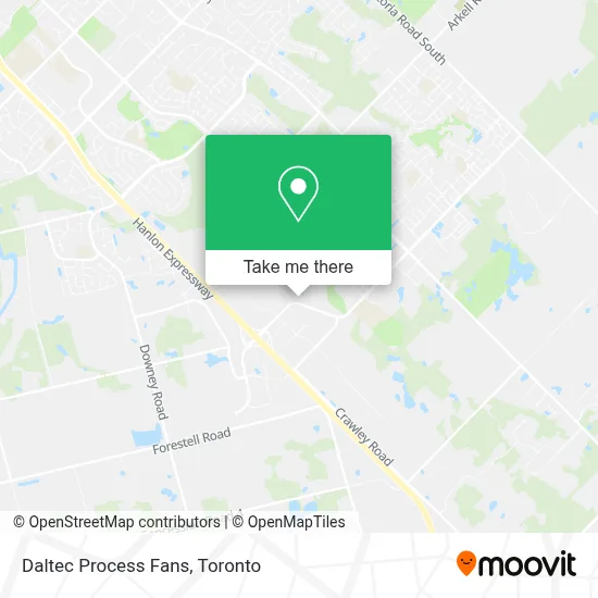 Daltec Process Fans map