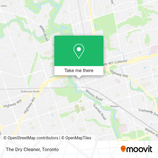 The Dry Cleaner map
