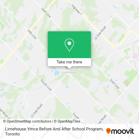 Limehouse Ymca Before And After School Program map