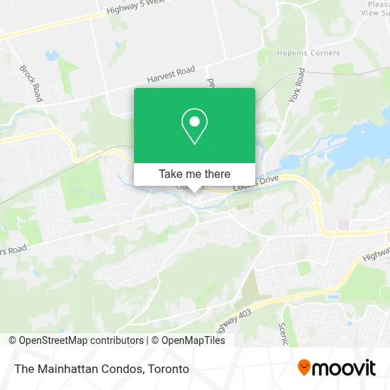 The Mainhattan Condos map