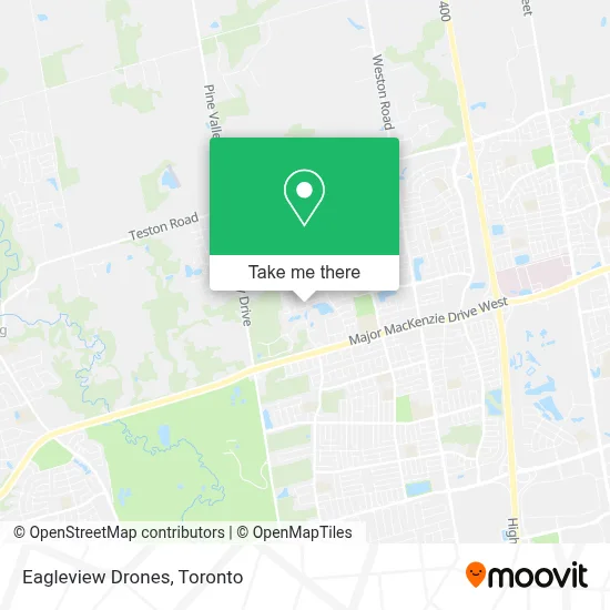 Eagleview Drones map