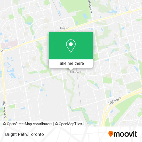 Bright Path map