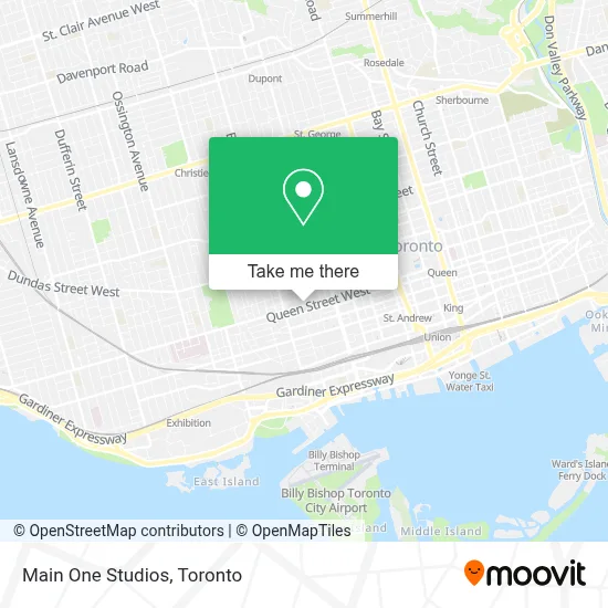Main One Studios map
