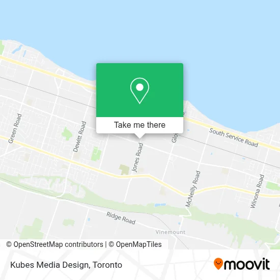 Kubes Media Design map