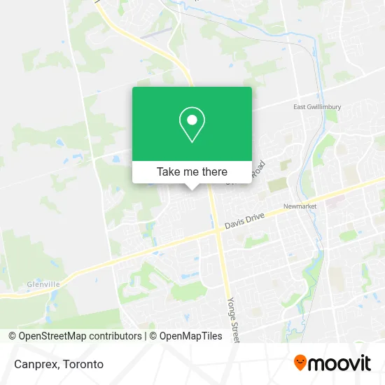 Canprex map