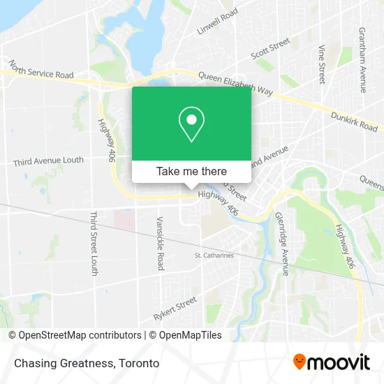 Chasing Greatness map