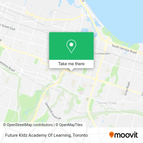Future Kidz Academy Of Learning map