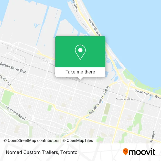Nomad Custom Trailers map