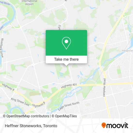 Heffner Stoneworks map